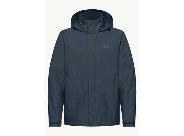 JW Trailtime 2L Jkt M Marine L Jack Wolfskin Skalljakke 