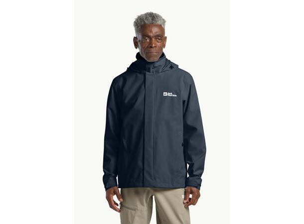 JW Trailtime 2L Jkt M Marine L Jack Wolfskin Skalljakke 