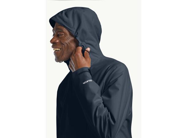 JW Trailtime 2L Jkt M Marine L Jack Wolfskin Skalljakke 