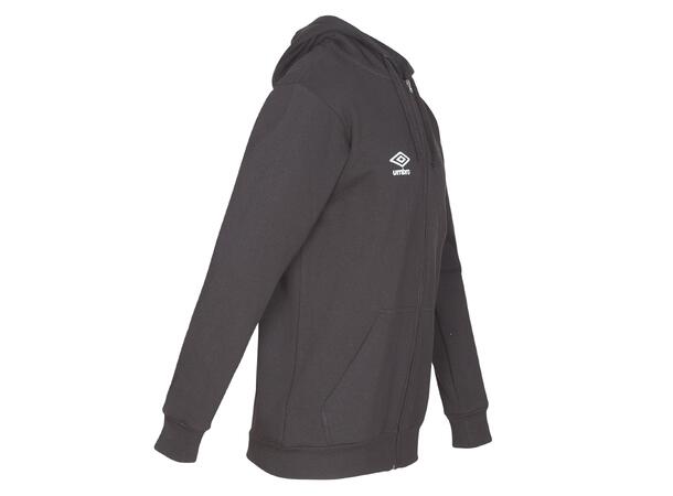 UMBRO Basic Hood Jacket Sort XS Jakke med hette og liten logo 