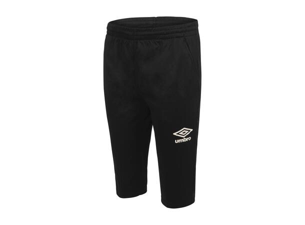 UMBRO Core 3/4 pant Sort XS Treningsbukse i 3/4 lengde 