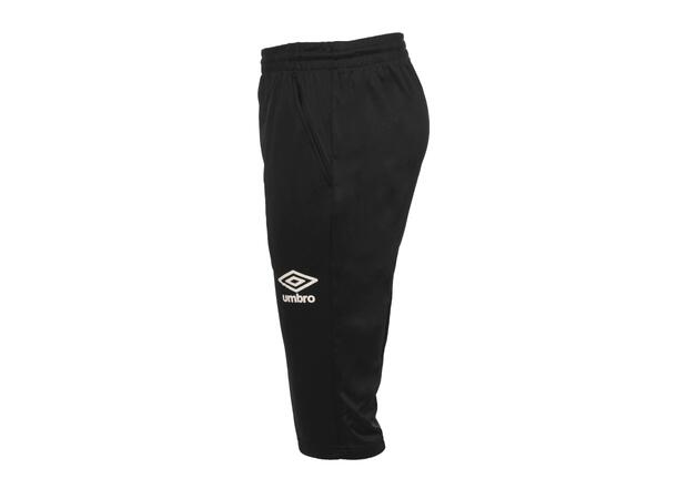 UMBRO Core 3/4 pant Sort XS Treningsbukse i 3/4 lengde 