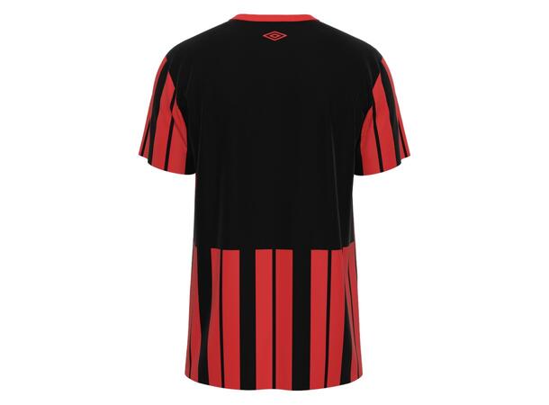 UMBRO Inter Strip Jsy Jr Rød/Sort 128 Stripet teknisk spillertrøye 
