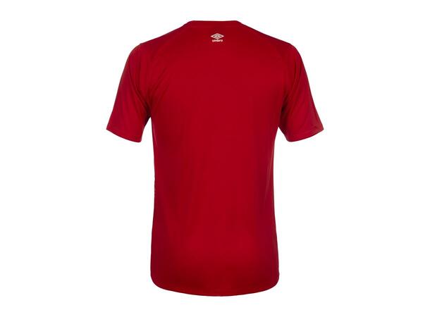 UMBRO Liga SS Jersey Rød XS Spillertrøye i resirkulert kvalitet 