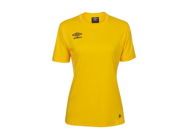 UMBRO Liga SS Jersey W Gul 34 Spillertrøye i resirkulert kvalitet dame 