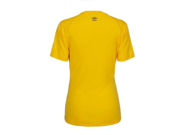 UMBRO Liga SS Jersey W Gul 34 Spillertrøye i resirkulert kvalitet dame 