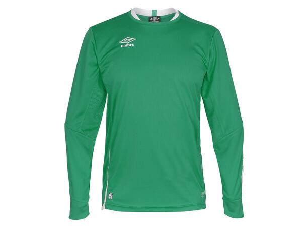 UMBRO UX Elite LS Jsy Grønn/Hvit XS Flott langermet spillertrøye 