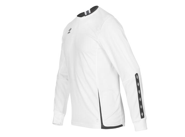 UMBRO UX Elite LS Jsy Hvit/Sort S Flott langermet spillertrøye 