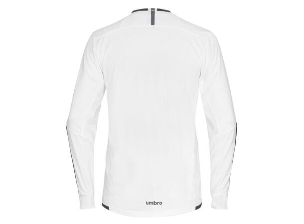 UMBRO UX Elite LS Jsy Hvit/Sort S Flott langermet spillertrøye 