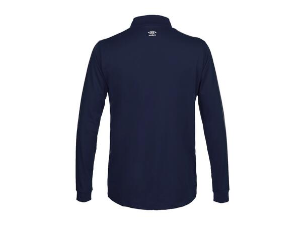 UMBRO UX Pro Half Zip Jr Marine/Hvit 116 Treningsgenser med glidelås til junior 