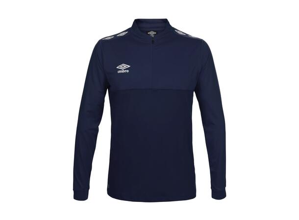 UMBRO UX Pro Half Zip Marine/Hv XS Treningsgenser med glidelås 