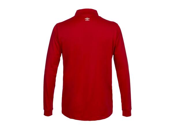 UMBRO UX Pro Half Zip Rød/Hvit 3XL Treningsgenser med glidelås 