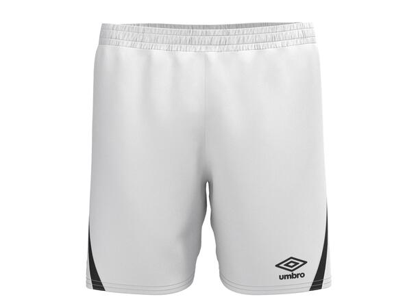 UMBRO UX Pro Shorts Jr Hvit/Sort 128 Flott spillershorts junior 