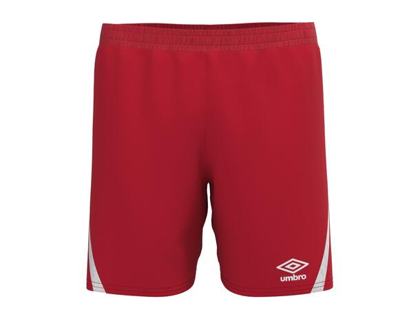 UMBRO UX Pro Shorts Rød/Hvit XS Flott spillershorts 