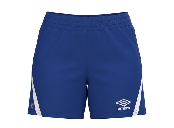 UMBRO UX Pro Shorts W Blå/Hvit 36 Flott spillershorts dame 