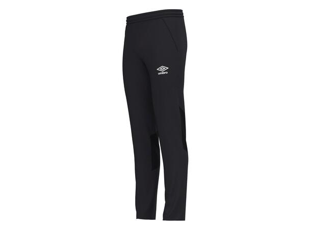 UMBRO UX Pro Slim Pant Jr Sort/Hvit 164 Treningsbukse i smal passform junior 