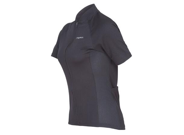 FIBRA Active Bike SS Jersey W Sort S Sykkeltrøye i pustende mesh 