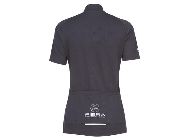 FIBRA Active Bike SS Jersey W Sort S Sykkeltrøye i pustende mesh 