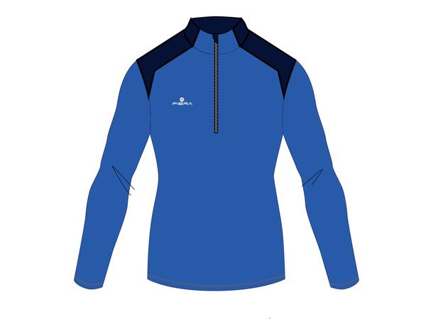 FIBRA Halfzip W Blå XS Treningsgenser til dame 