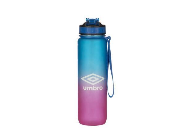 UMBRO Aqua Water Bottle Rosa 1L Drikkeflaske med motivasjonstekst 