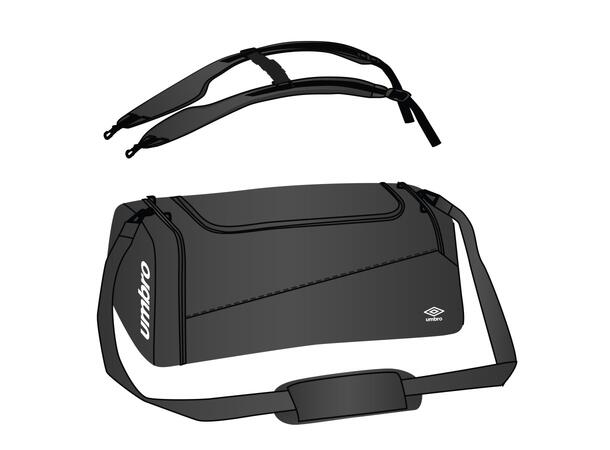 UMBRO Club Bag 60L Sort M Praktisk og slitesterk bag 