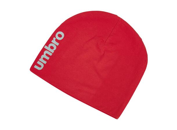 UMBRO Core Cotton Beanie Rød OS Lue i behagelig bomullsblanding 