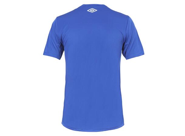 UMBRO Core Poly Tee jr Blå 116 Enkel, tekniske polyestertrøye 