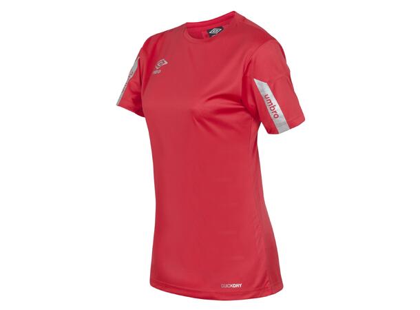 UMBRO Core SS Jersey W Rød 46 Teknisk kortermet spillertrøye 