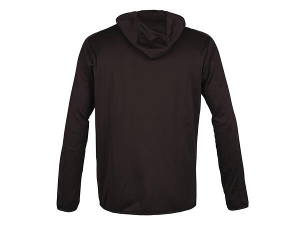 UMBRO Core Tech Hoodie Jr Sort 128 Hettegenser i resirkulert polyester 