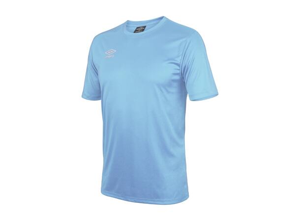 UMBRO Cup SS Jersey jr Lys blå 128 Spillertrøye i 100% polyester 
