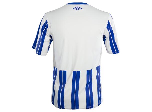 UMBRO Inter Strip Jsy SS Hvit/Blå XS Stripet teknisk spillertrøye 
