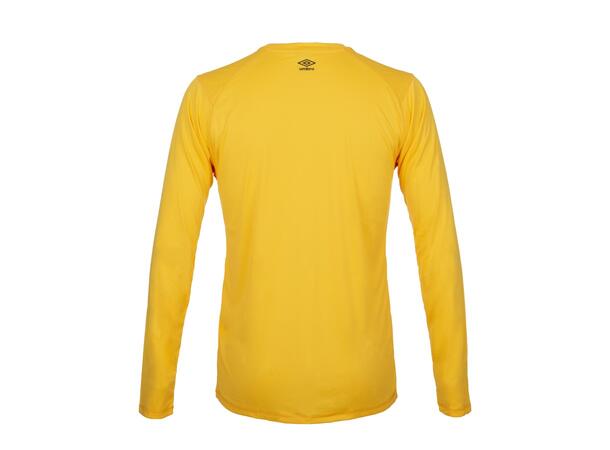 UMBRO Liga LS Jersey jr Gul 116 Flott langermet spillertrøye til junior 