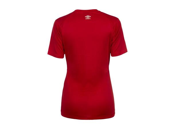 UMBRO Liga SS Jersey W Rød 44 Spillertrøye i resirkulert kvalitet dame 