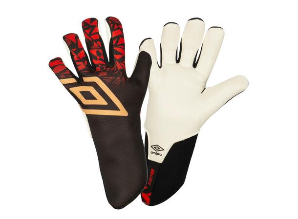 UMBRO Neo League Glove Jr Sort/Gull 4 Keeperhanske 