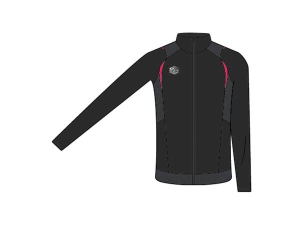 UMBRO Pro Tr Poly Track Top Sort S Tøff polyesterjakke 