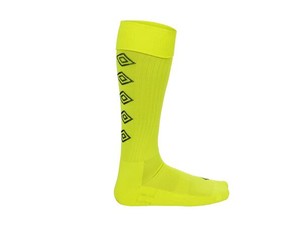 UMBRO UX Elite Fotb.Str Neongul 26-29 Solide fotballstrømper - god passform 