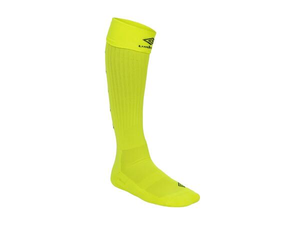 UMBRO UX Elite Fotb.Str Neongul 26-29 Solide fotballstrømper - god passform 