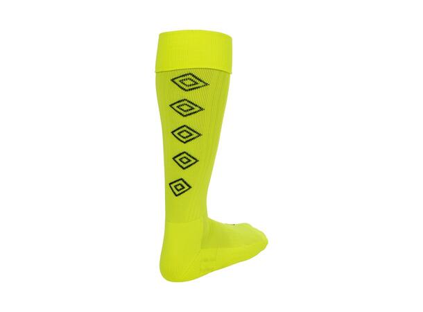 UMBRO UX Elite Fotb.Str Neongul 26-29 Solide fotballstrømper - god passform 