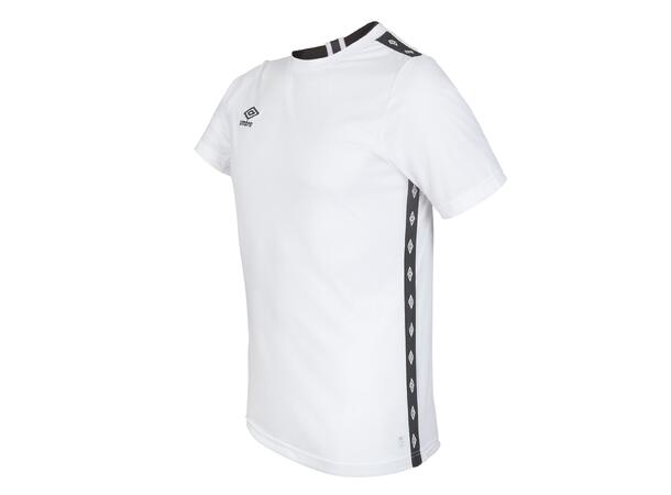 UMBRO UX Elite Trn Tee Hvit/Sort XL Teknisk trenings t-skjorte 
