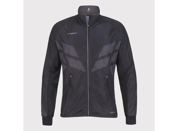FIBRA Sync Trn Jacket Jr Sort 128 Vindtett jakke for Jr 