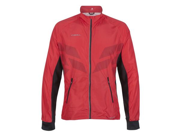 FIBRA Sync Trn Jacket Warm Jr Rød 128 Treningsjakke med børstet innside 