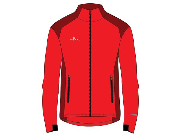 FIBRA Trn Jacket Light Jr Rød 128 Treningsjakke til junior 