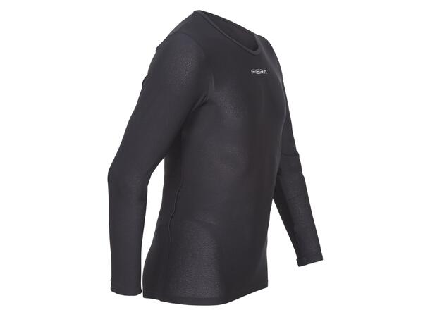 FIBRA Xtrm Base Top Sort S Fukttransporterende teknisk undertøy 