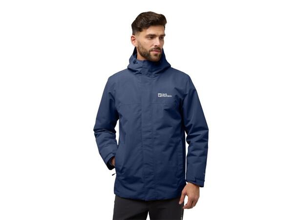 JW Altenberg 3in1 Jkt M Marine L Jack Wolfskin 3 i 1 herre jakke 