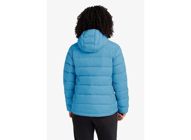 JW Ather Down Hoody W Rds Lys blå L Jack Wolfskin Dunjakke til dame 