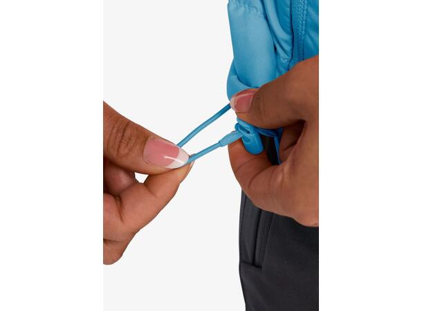 JW Ather Down Hoody W Rds Lys blå L Jack Wolfskin Dunjakke til dame 