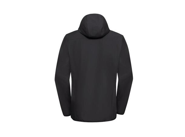 JW Bornberg Hoody M Sort S Jack Wolfskin Softshell Jakke 