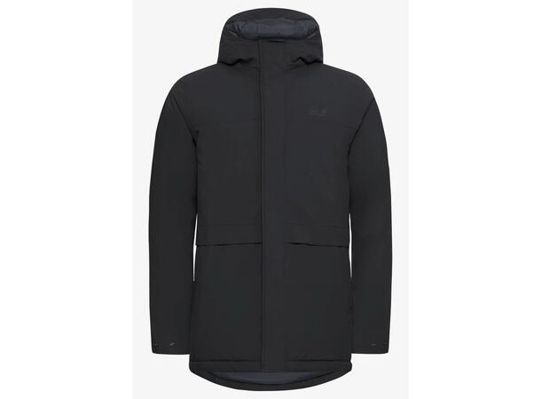 JW Cold Camp Coat M Sort M Jack Wolfskin Vinterjakke 