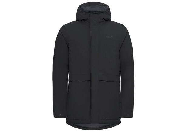 JW Cold Camp Coat M Sort M Jack Wolfskin Vinterjakke 