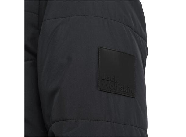 JW Deutzer Coat W Sort S Jack Wolfskin Varm Lang Dame Parkas 